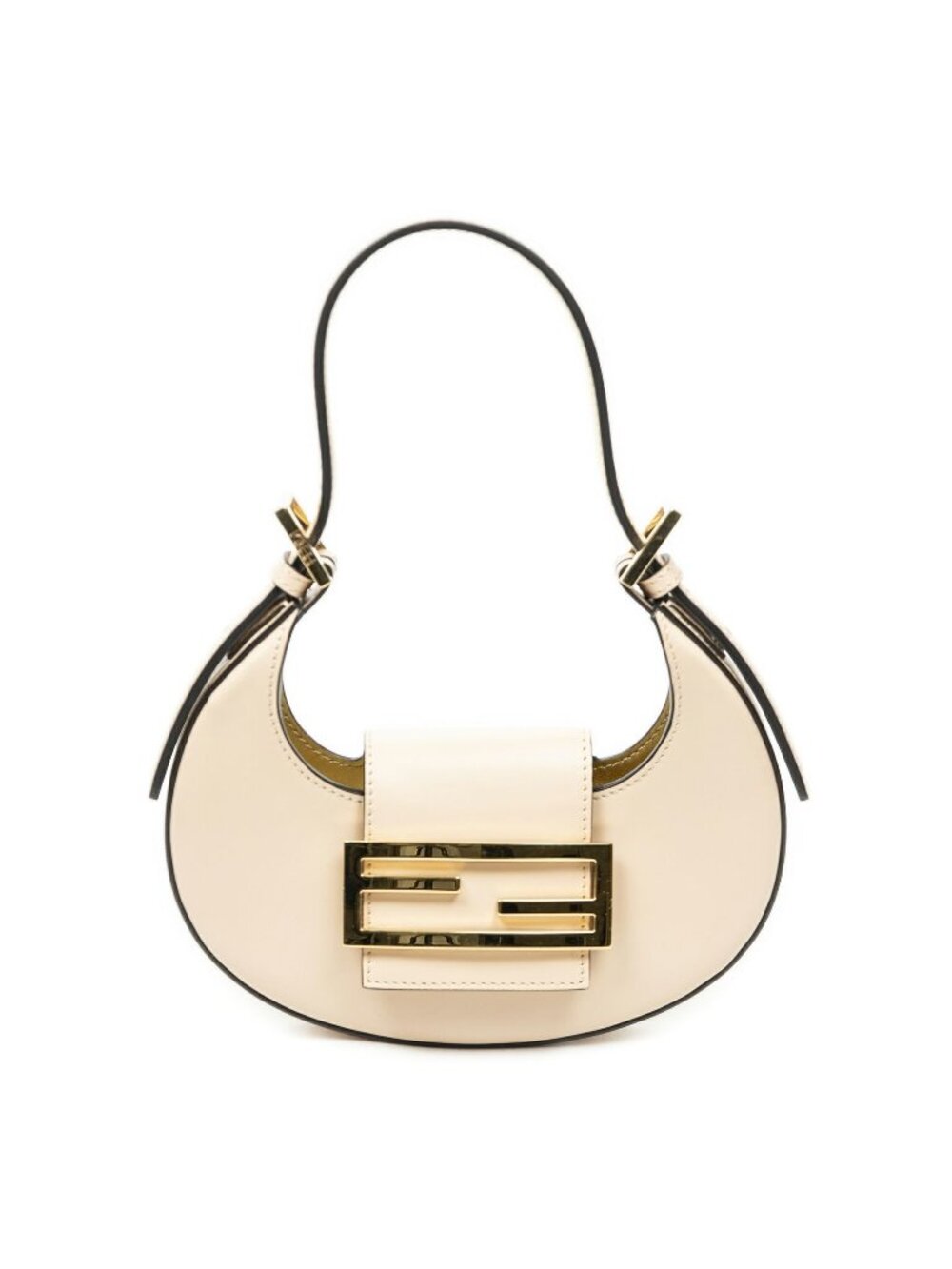 Fendi Mini Cookie Hobo Pink Smooth Calfskin